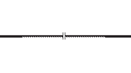 PROXXON 4528117 - Super-Cut-Laubsägeblatt für Holz, normal verzahnt (12 Stück)